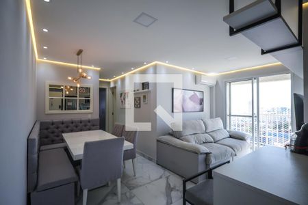 Sala de apartamento à venda com 2 quartos, 49m² em Sacomã, São Paulo