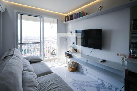 Sala de apartamento à venda com 2 quartos, 49m² em Sacomã, São Paulo