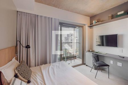Studio de kitnet/studio para alugar com 1 quarto, 22m² em Cerqueira César, São Paulo