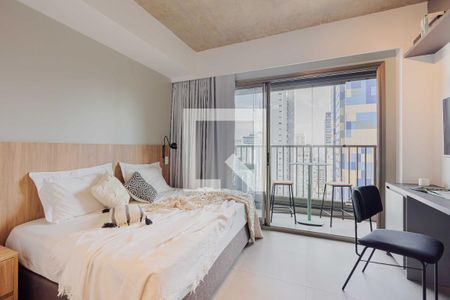 Studio de kitnet/studio para alugar com 1 quarto, 22m² em Cerqueira César, São Paulo