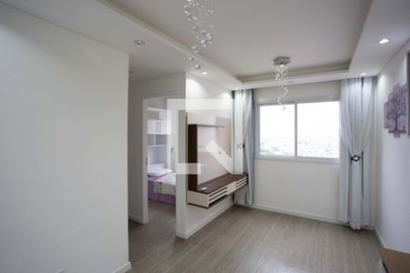 Sala de apartamento para alugar com 2 quartos, 40m² em Campanário, Diadema