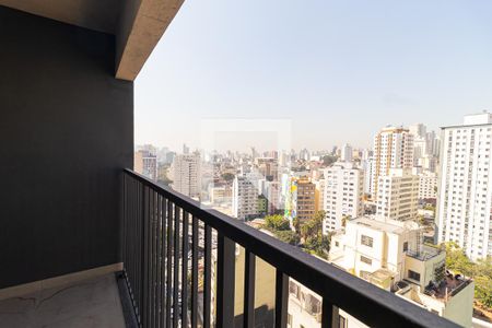 Varanda de kitnet/studio à venda com 1 quarto, 24m² em Bela Vista, São Paulo