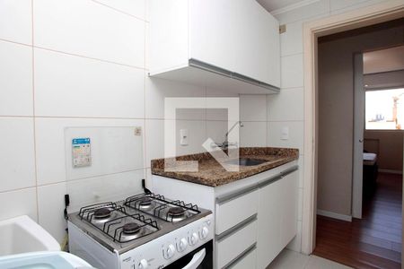 Cozinha + Área de Serviço de apartamento à venda com 1 quarto, 41m² em Centro Histórico, Porto Alegre