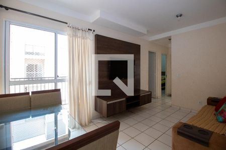 Sala de apartamento para alugar com 2 quartos, 48m² em Jardim Recanto dos Sonhos, Sumaré