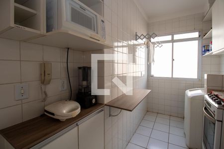 Cozinha de apartamento para alugar com 2 quartos, 48m² em Jardim Recanto dos Sonhos, Sumaré
