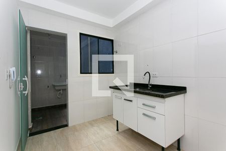 Cozinha de apartamento para alugar com 1 quarto, 35m² em Vila Ré, São Paulo