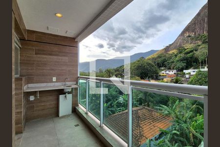 Varanda de apartamento para alugar com 4 quartos, 155m² em Vargem Pequena, Rio de Janeiro