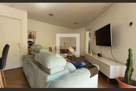 Sala de apartamento à venda com 2 quartos, 72m² em Campestre, Santo André