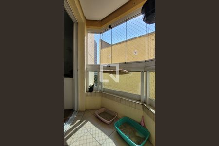 Sacada Sala de apartamento à venda com 2 quartos, 72m² em Campestre, Santo André