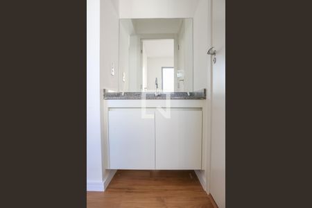 Banheiro de apartamento para alugar com 1 quarto, 29m² em Várzea da Barra Funda, São Paulo