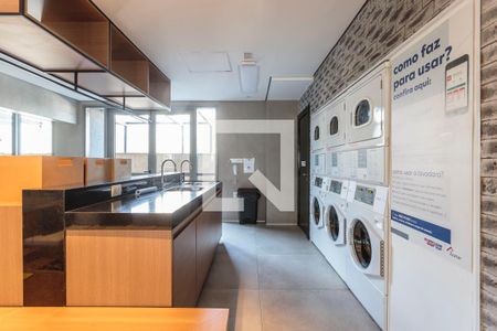 Studio para alugar com 24m², 1 quarto e 1 vagaLavanderia