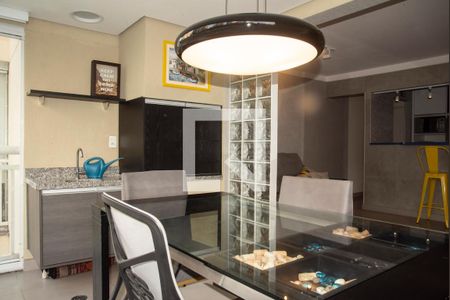 Varanda Gourmet da Sala de apartamento para alugar com 2 quartos, 84m² em Chácara Inglesa, São Paulo
