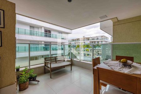 Varanda de apartamento para alugar com 2 quartos, 80m² em Recreio dos Bandeirantes, Rio de Janeiro