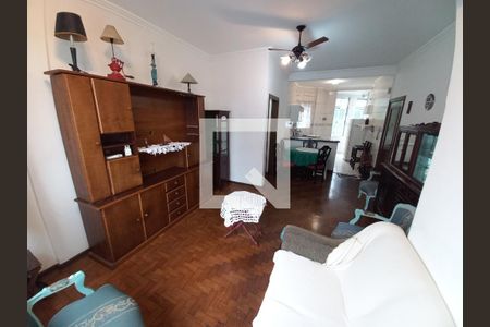 Sala de apartamento para alugar com 1 quarto, 68m² em Itararé, São Vicente
