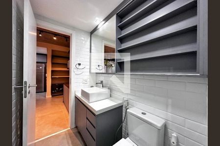 Apartamento à venda com 55m², 1 quarto e 1 vagaBanheiro