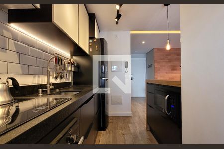 Cozinha de apartamento à venda com 2 quartos, 70m² em Campestre, Santo André