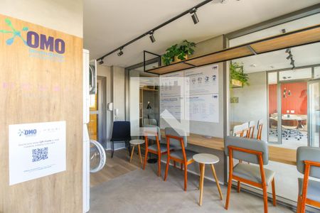 Studio para alugar com 28m², 1 quarto e sem vagaLavanderia