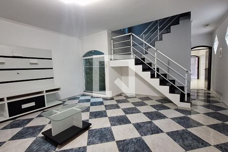 Sala de casa para alugar com 4 quartos, 253m² em Parque Erasmo Assunção, Santo André