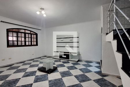 Sala  de casa para alugar com 4 quartos, 253m² em Parque Erasmo Assunção, Santo André