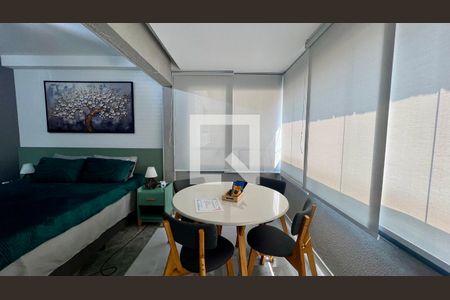 Studio à venda com 28m², 1 quarto e sem vagaVaranda