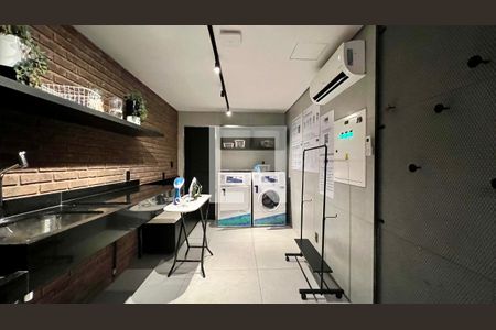 Studio à venda com 28m², 1 quarto e sem vagaLavanderia