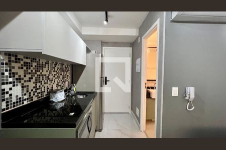 Studio à venda com 28m², 1 quarto e sem vagaCozinha