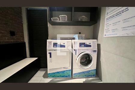 Studio à venda com 28m², 1 quarto e sem vagaLavanderia
