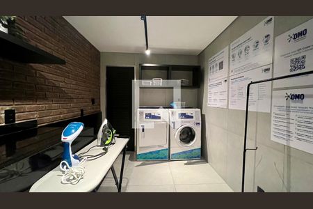 Studio à venda com 28m², 1 quarto e sem vagaLavanderia