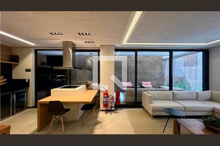 Studio à venda com 28m², 1 quarto e sem vagaÁrea comum - Salão de festas