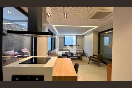 Studio à venda com 28m², 1 quarto e sem vagaÁrea comum - Salão de festas