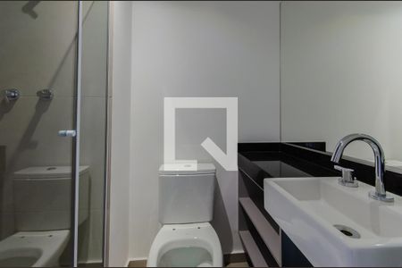 Studio para alugar com 20m², 1 quarto e sem vaga Studio para alugar com 20m², 1 quarto e sem vagaBanheiro