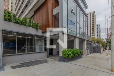 Studio para alugar com 20m², 1 quarto e sem vaga Studio para alugar com 20m², 1 quarto e sem vagaFachada