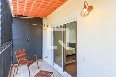 Varanda Studio de casa para alugar com 1 quarto, 36m² em Campo Belo, São Paulo