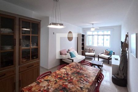 Sala de apartamento para alugar com 2 quartos, 87m² em José Menino, Santos