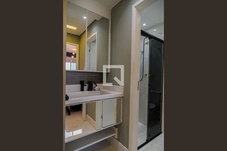 Banheiro de apartamento para alugar com 1 quarto, 38m² em Americanópolis, São Paulo