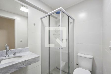 Banheiro de apartamento para alugar com 3 quartos, 99m² em Balneario Cidade Atlantica, Guarujá