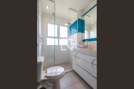 Apartamento à venda com 78m², 1 quarto e 2 vagasBanheiro da Suíte