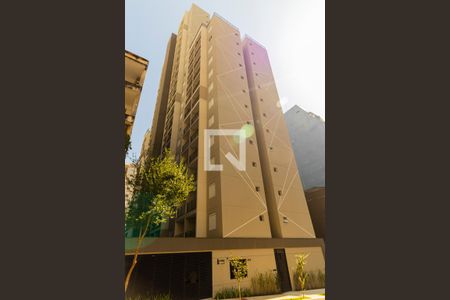 Studio à venda com 28m², 1 quarto e sem vagaFachada