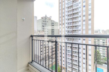 Varanda de kitnet/studio à venda com 1 quarto, 28m² em República, São Paulo