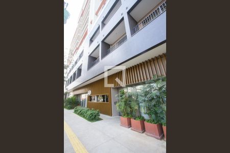 Apartamento para alugar com 27m², 1 quarto e sem vaga Apartamento para alugar com 27m², 1 quarto e sem vagaFachada