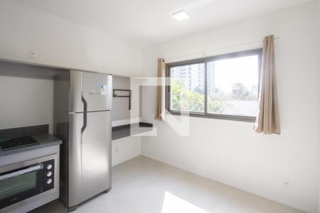 Sala/Cozinha de apartamento para alugar com 1 quarto, 27m² em Chácara Santo Antônio (zona Sul), São Paulo