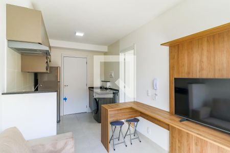 Sala de apartamento à venda com 1 quarto, 27m² em Jardim Caravelas, São Paulo