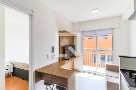 Sala de apartamento à venda com 1 quarto, 27m² em Jardim Caravelas, São Paulo