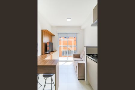 Sala de apartamento à venda com 1 quarto, 27m² em Jardim Caravelas, São Paulo