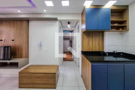 Sala de apartamento para alugar com 2 quartos, 34m² em Cambuci, São Paulo