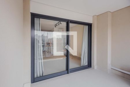 Varanda de kitnet/studio para alugar com 1 quarto, 28m² em Sumaré, São Paulo