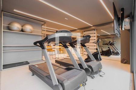 Studio para alugar com 28m², 1 quarto e sem vagaAcademia