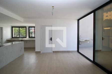Sala de apartamento à venda com 3 quartos, 202m² em Sion, Belo Horizonte