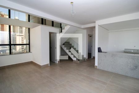 Sala de apartamento à venda com 3 quartos, 202m² em Sion, Belo Horizonte