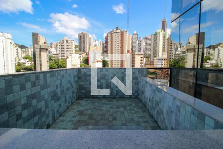 Sacada de apartamento à venda com 3 quartos, 202m² em Sion, Belo Horizonte